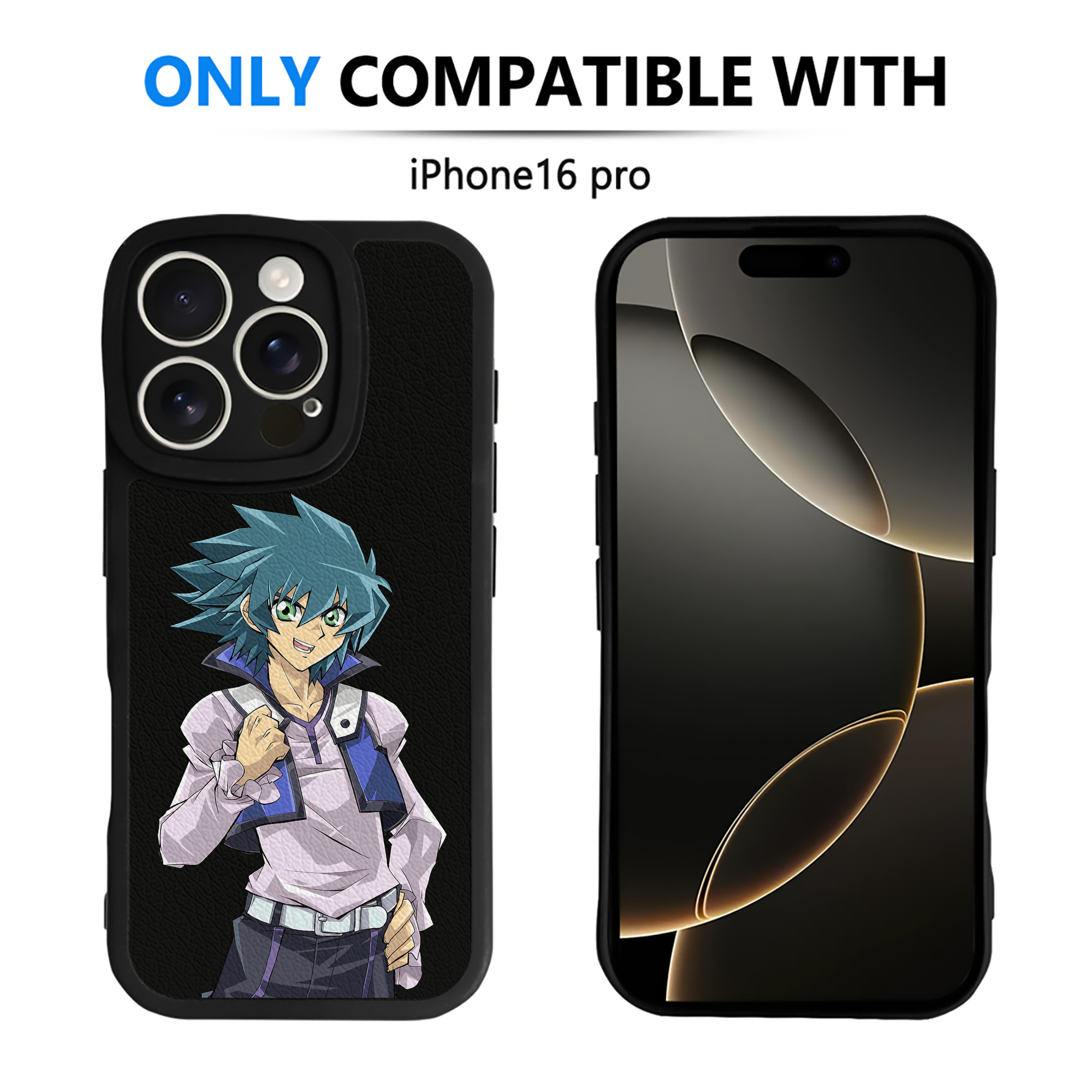 遊☆戯☆王 Yu-Gi-Oh! 【iPhone 16シリーズ対応】シリコンスマホケース（レザー調） 材質：シリコン